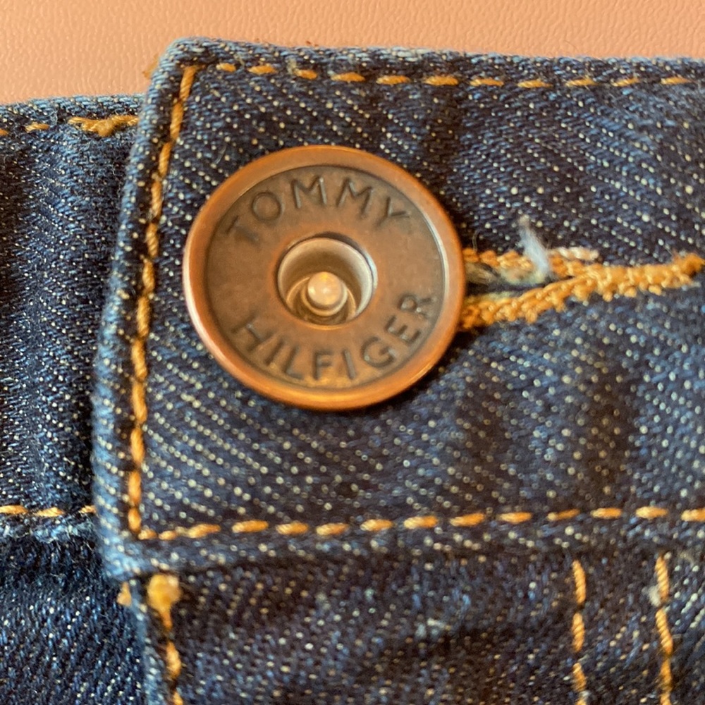 Tommy Hilfiger Denim Jean Mini Skirt Size 6 - Picture 5 of 6